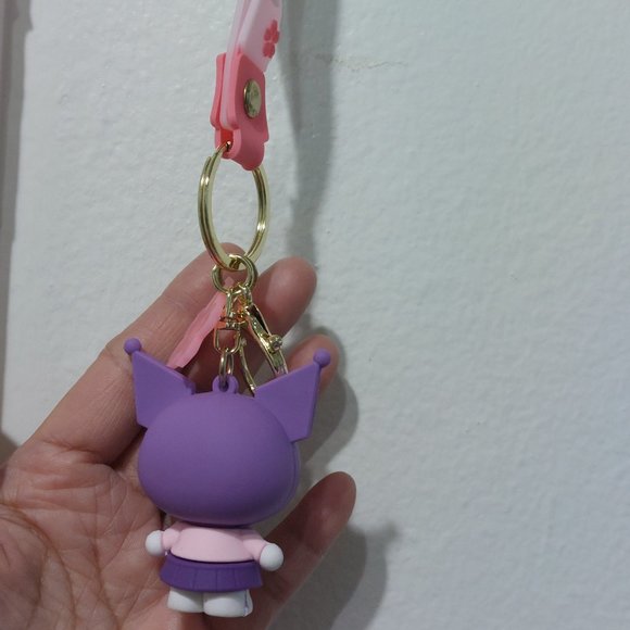 SANRIO Hello kitty Friends KUROMI Keychain Keyring Handbag Charm Accessory - Picture 7 of 8